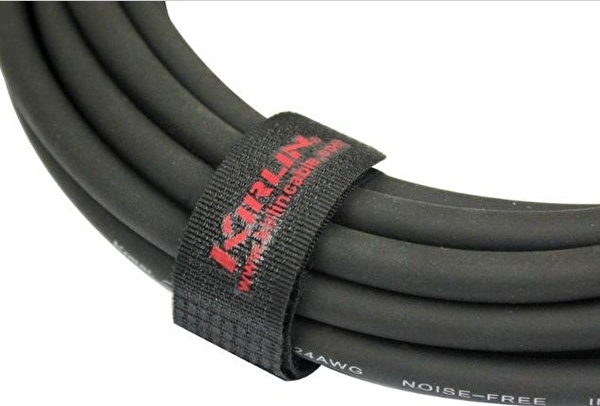 KIRLIN MP-484PR-3M-BK Düz/TRS Uçlu 3 Metre Siyah Enstrüman Kablosu