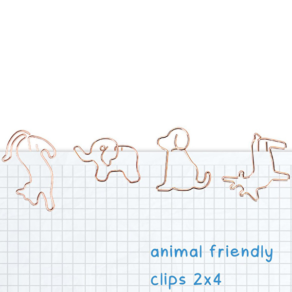 KAYIGO Tiny Animal Friendly 8'li Ataş Seti