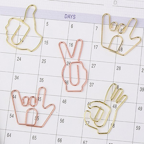 KAYIGO Tiny Emoji Hand 8'li Ataş Seti