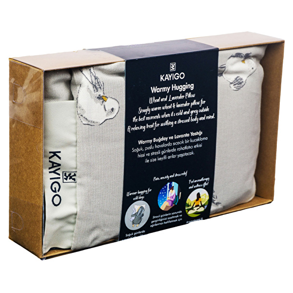 KAYIGO Warmy Ilık Sarılma Yastığı Martı