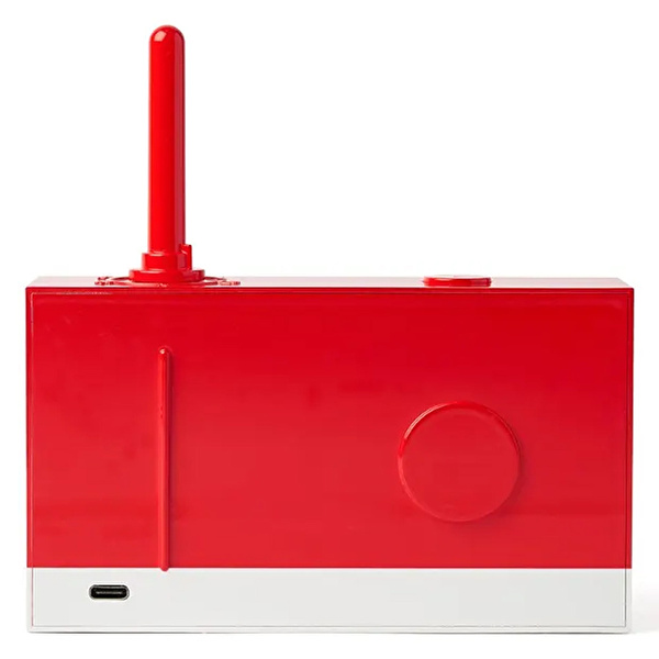 LEXON x Pantone Tykho 3 Bletooth Hoparlör ve Radyo Kırmızı