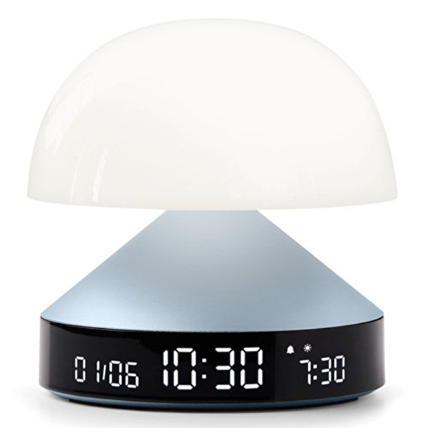 LEXON Mina Sunrise Alarm Saatli Gün Işığı Simülatörü & Aydınlatma Açık Mavi