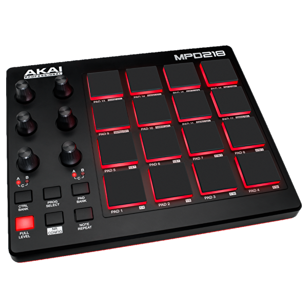 AKAI MPD218 USB Drum Pad Kontrol Cihazı