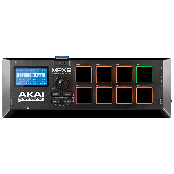 AKAI MPX8 Sample Pad Kontrol Cihazı