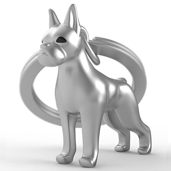 METALMORPHOSE Boxer Köpek Anahtarlık