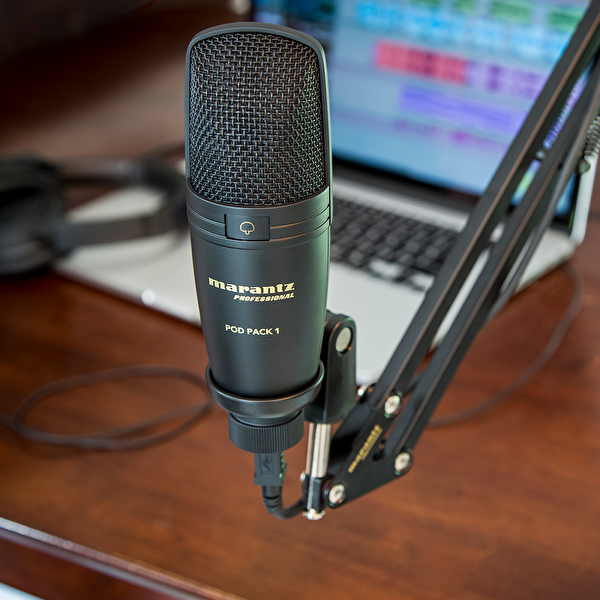 Marantz PODPACK1 / USB Condencer Podcast Mikrofon