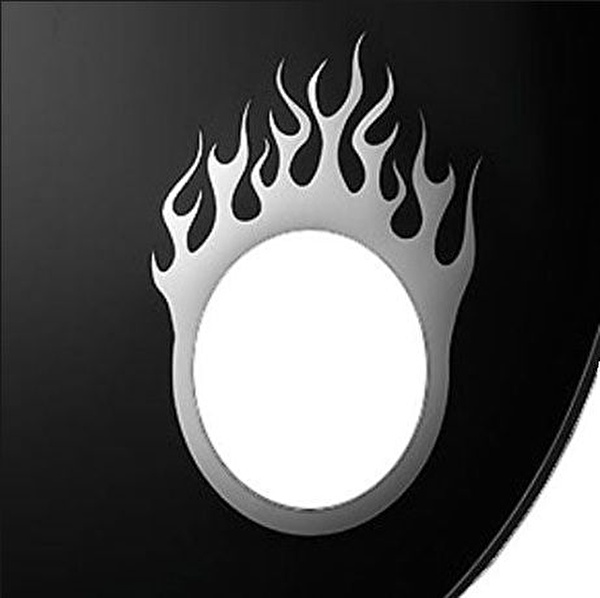 REMO DM-FL05-10 DynamO Flame 5 inç Kick Derisi Mikrofon Deliği Destek Halkası