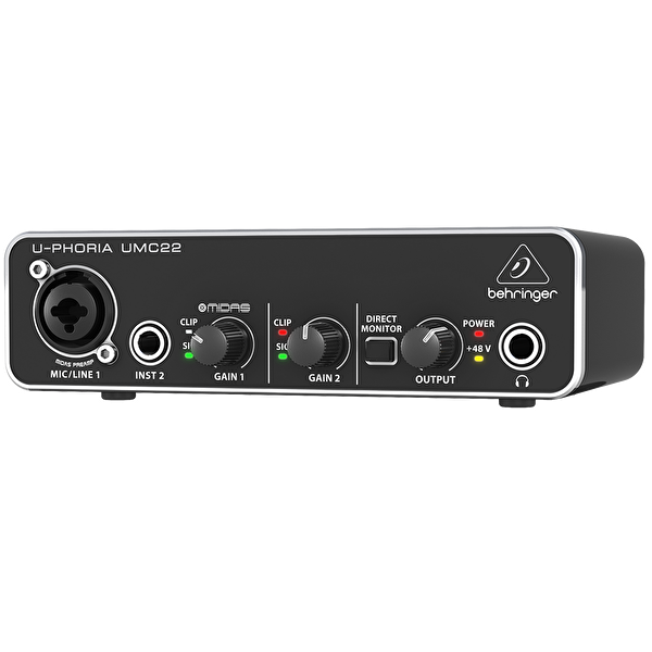 BEHRINGER U-PHORIA UMC22 Ses Kartı