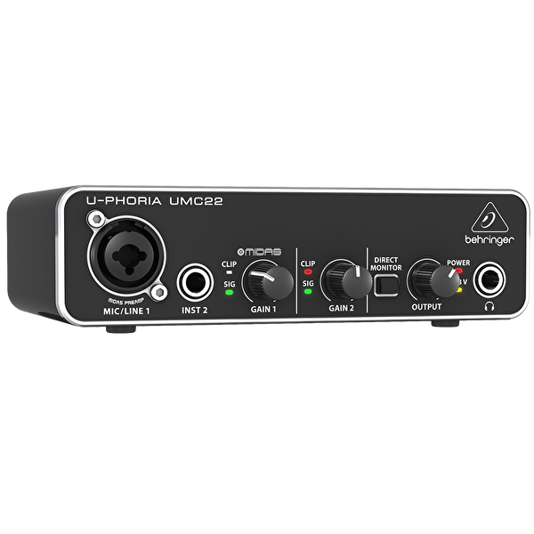 BEHRINGER U-PHORIA UMC22 Ses Kartı