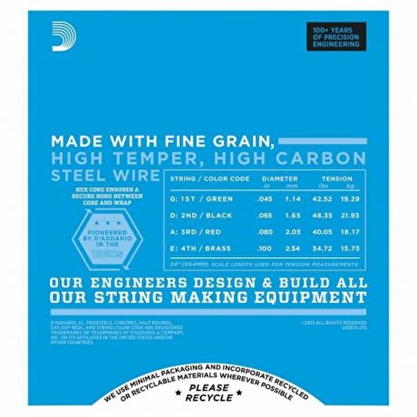 DADDARIO EXL170 Bas Gitar Takım Tel