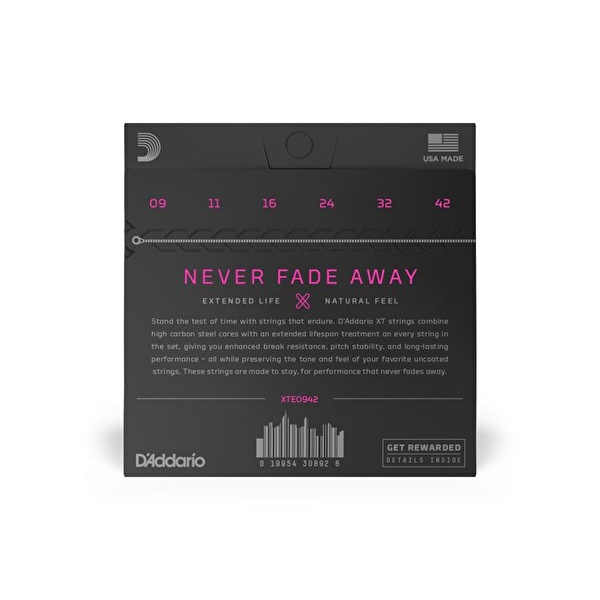 DADDARIO XTE0942 - XTE Super Light 09-42 Elekto Gitar Teli
