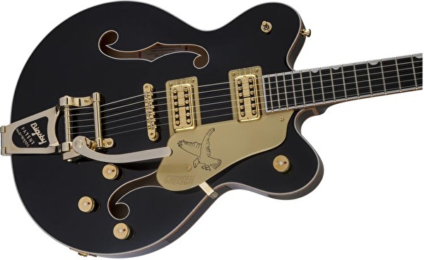 Gretsch G6636T Players Edition Falcon Center Block  Filtertron Manyetik Siyah Elektro Gitar