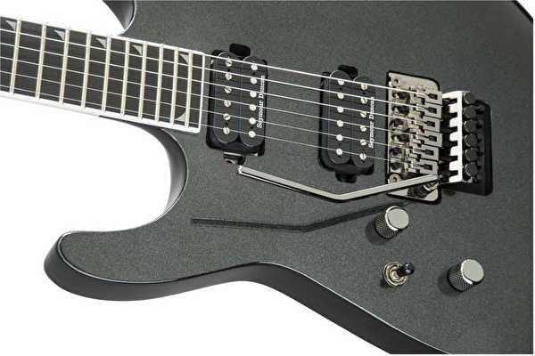 Jackson Pro Serisi Soloist™ SL2 Solak Abanoz Klavye Metallic Black