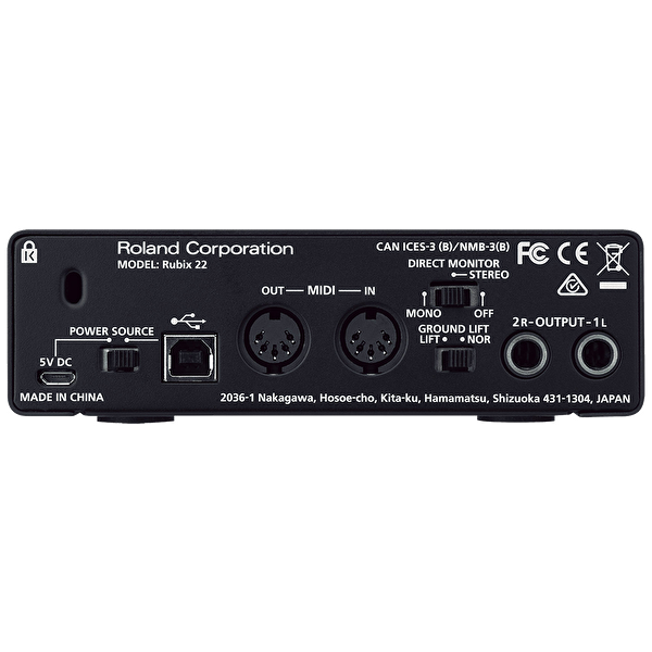 ROLAND RUBIX22 / Ses Kartı