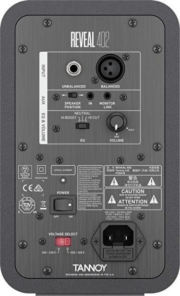 Tannoy Reveal 402 Stüdyo Monitörü (Tek)