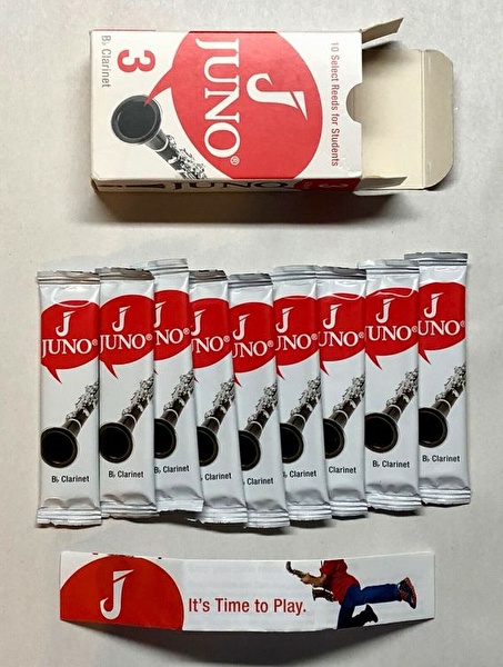 VANDOREN JCR013 JUNO 3 Numara Klarnet Kamışı - 10'lu Kutu