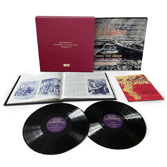 Luciano Pavarotti, Herbert von Karajan, Berliner Philharmoniker - Puccini: La Boheme (Limited Deluxe Edition)