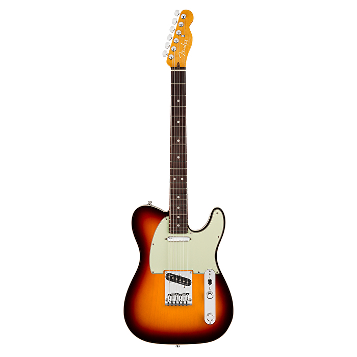 Fender American Ultra Telecaster Gülağacı Klavye Ultraburst Elektro Gitar