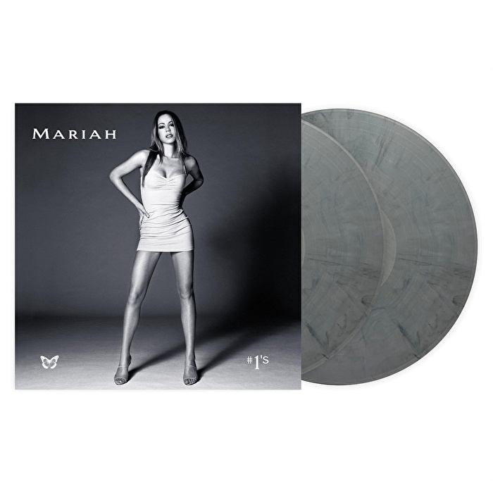 Mariah Carey - #1's (Metallic Silver & Black Swirl Vinyl)