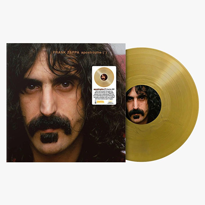 Frank Zappa - Apostrophe 50th Anniversary Metallic Gold LP