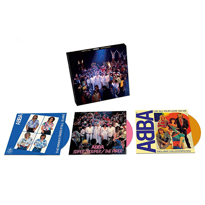 ABBA – Super Trouper - The Singles (7” Renkli Plak, Boxset)