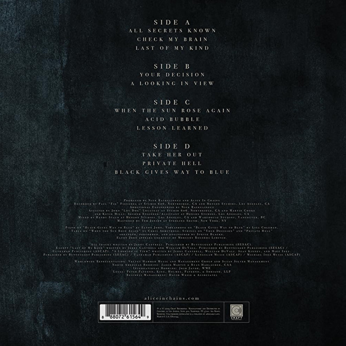 Alice In Chains - Black Gives Way To Blue