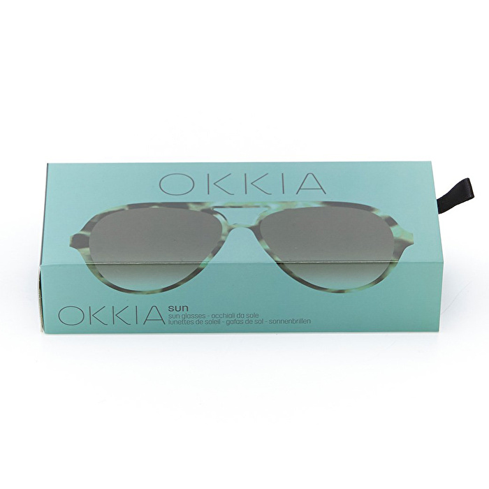 OKKIA Alessio Unisex Güneş Gözlüğü Kale Havana
