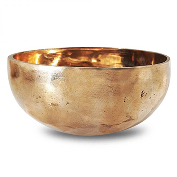 YOGIXO El Yapımı Parlak Tibet Kasesi 12 cm