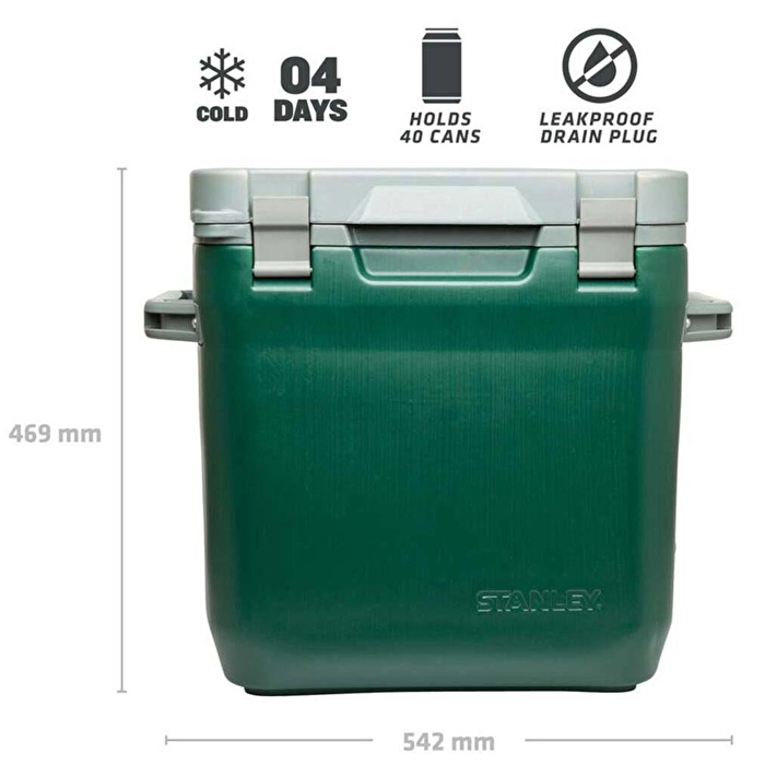 STANLEY 28L Adventure Cold For Days Outdoor Cooler Green - Kamp Buzluğu Matara