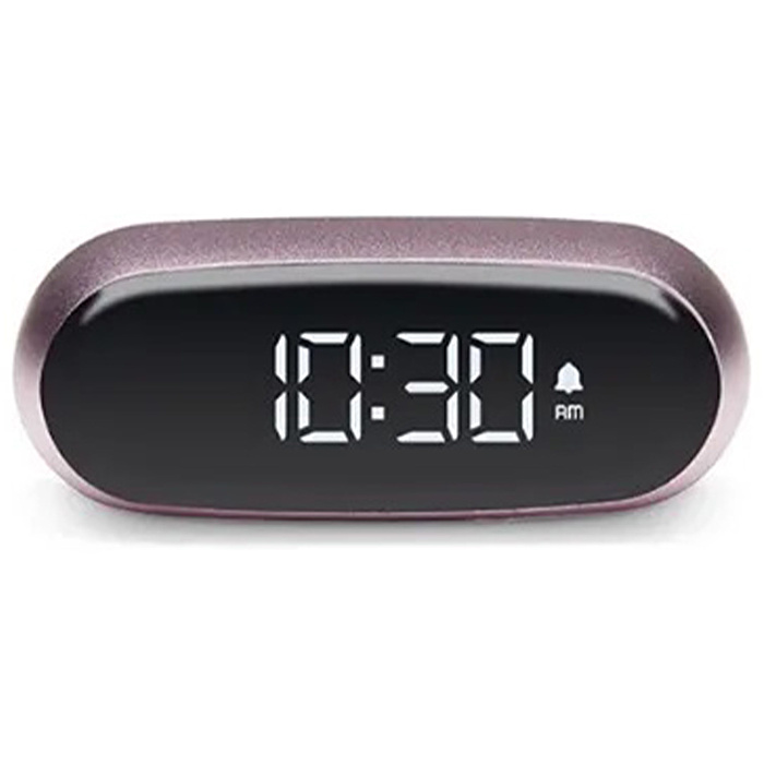 LEXON Minut Alarm Saat Metalik Gri