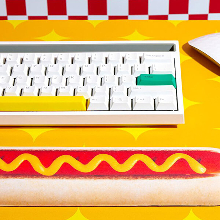 MUSTARD Hot Dog Silikon Klavye Desteği
