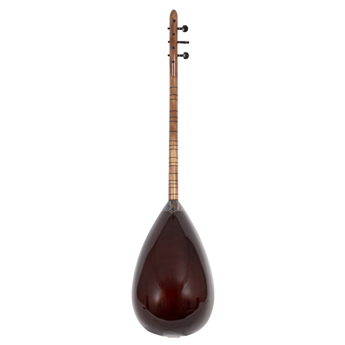 Çınar Ağacı Gövde Abanoz Burgu Kısa Sap Bağlama