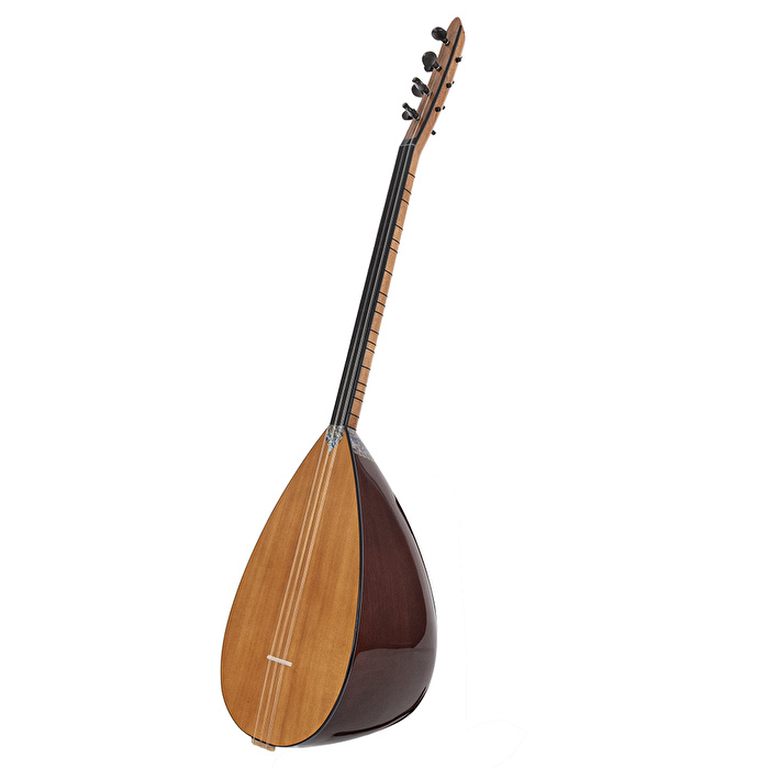 Çınar Ağacı Gövde Abanoz Burgu Kısa Sap Bağlama