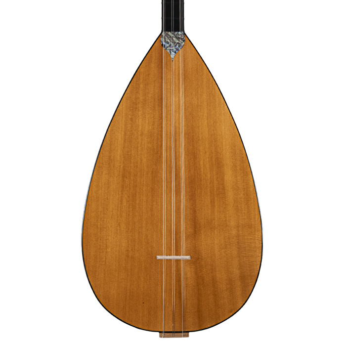 Çınar Ağacı Gövde Abanoz Burgu Kısa Sap Bağlama