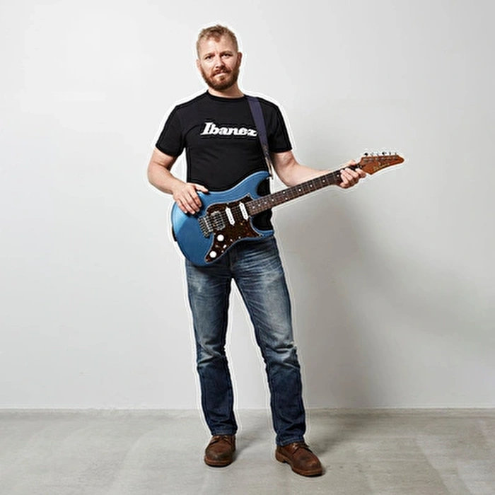 IBANEZ Logo T-Shirt Siyah