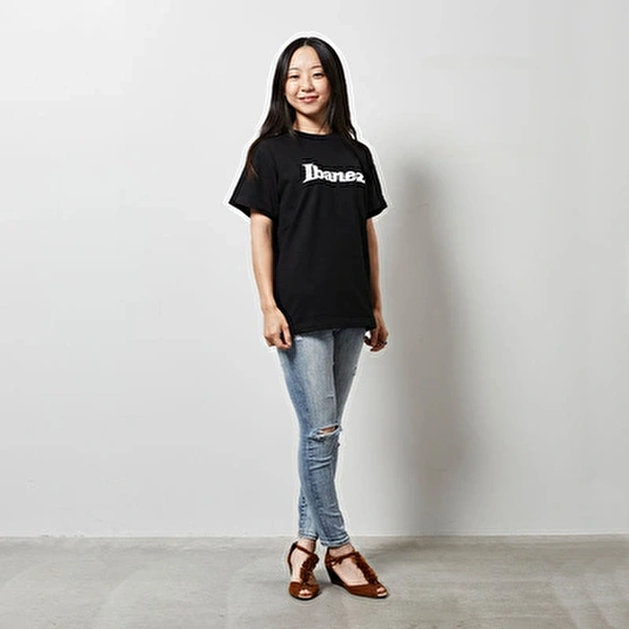 IBANEZ Logo T-Shirt Siyah