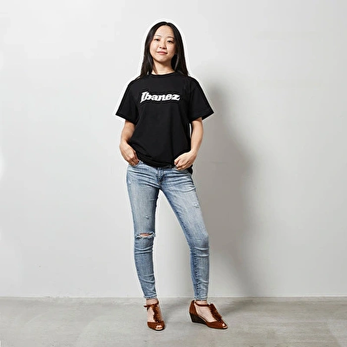 IBANEZ Logo T-Shirt Siyah