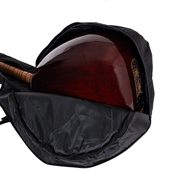 Çınar Ağacı Gövde Sedef Klavye Kısa Sap Bağlama