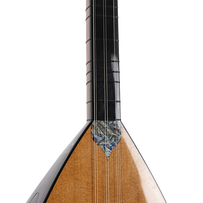 Çınar Ağacı Gövde Abanoz Burgu Kısa Sap Bağlama