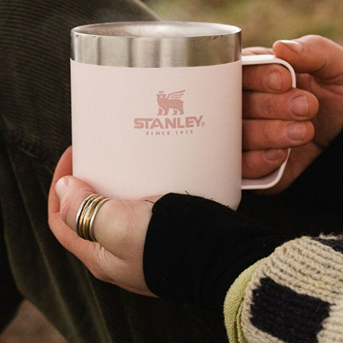 STANLEY 8Oz Classic Vac Camp Mug Rose Quartz - Eu