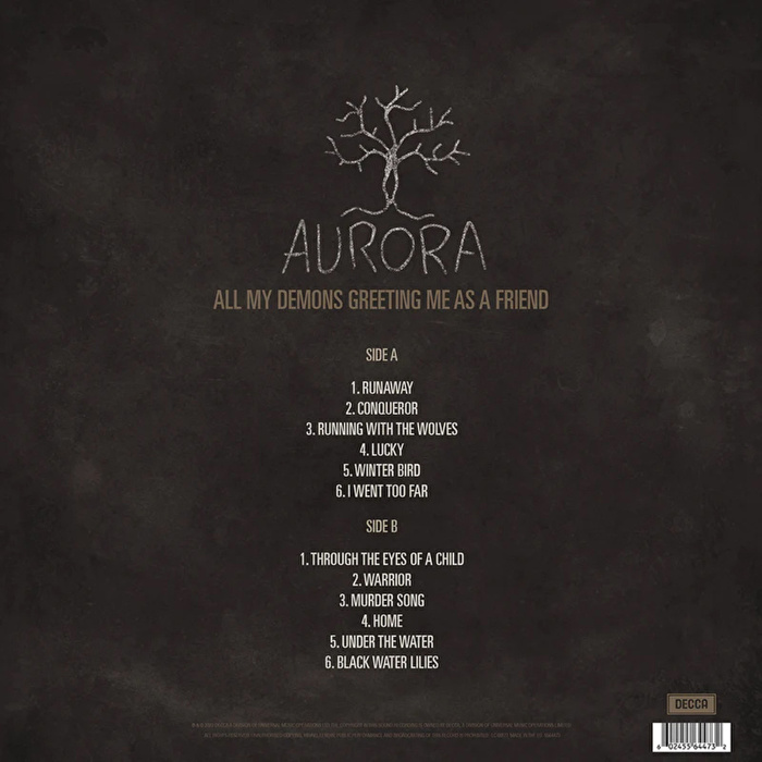 Aurora - All My Demons Greeting Me As A Friend (Limited Edition - Sand Vinyl)