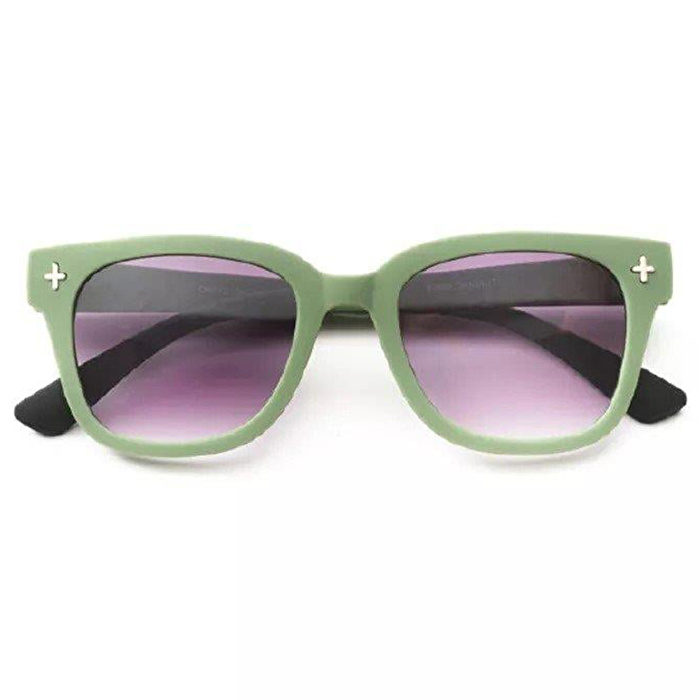 OKKIA Giovanni Siyah Lens Unisex Güneş Gözlüğü Yeşil Siyah