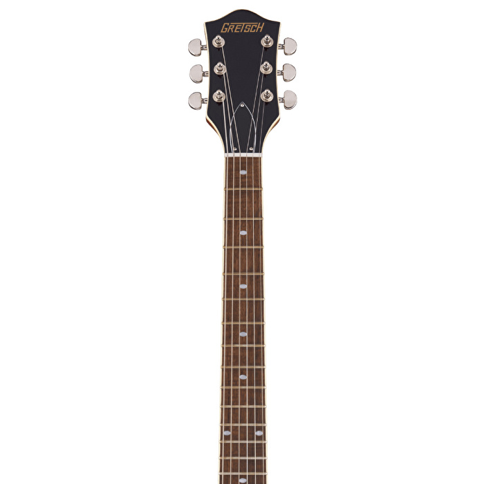 Gretsch G2655T-P90 Streamliner Center Block Jr. Double-Cut P90 w/BigsbyLaurel Klavye Two-Tone Sahara Metallic and Vintage Mahogany Stain Elektro Gitar