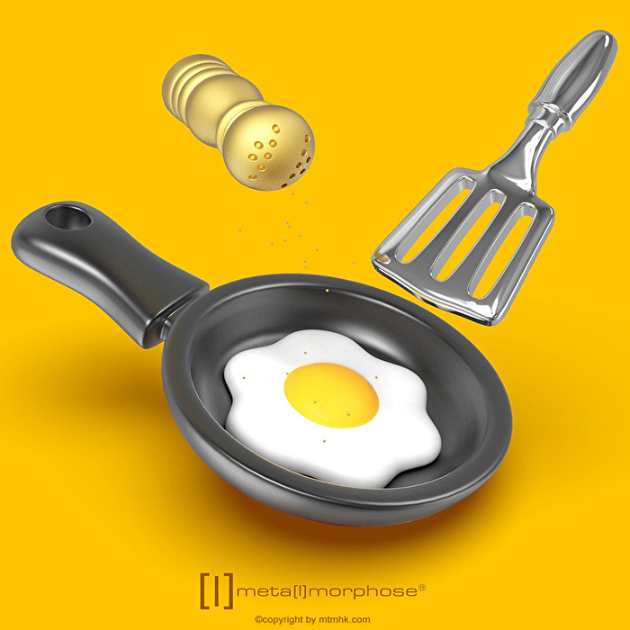 METALMORPHOSE Kahvaltı Anahtarlık