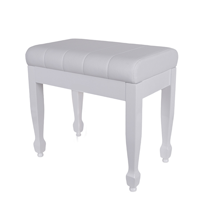 KOZMOS KPB-015-WHP / Beyaz Piyano Taburesi