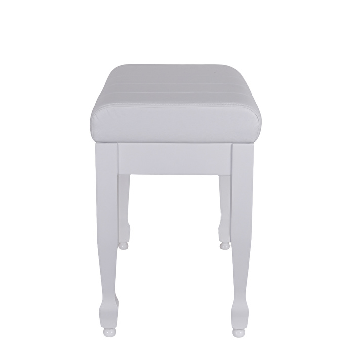 KOZMOS KPB-015-WHP / Beyaz Piyano Taburesi