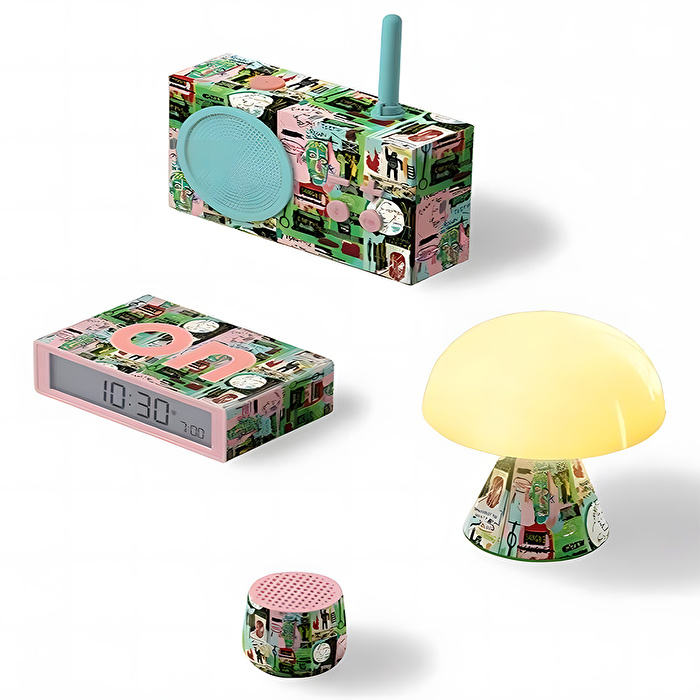 LEXON Flip + Alarm Saat X Jean-Michel Basquiat İn İtalian