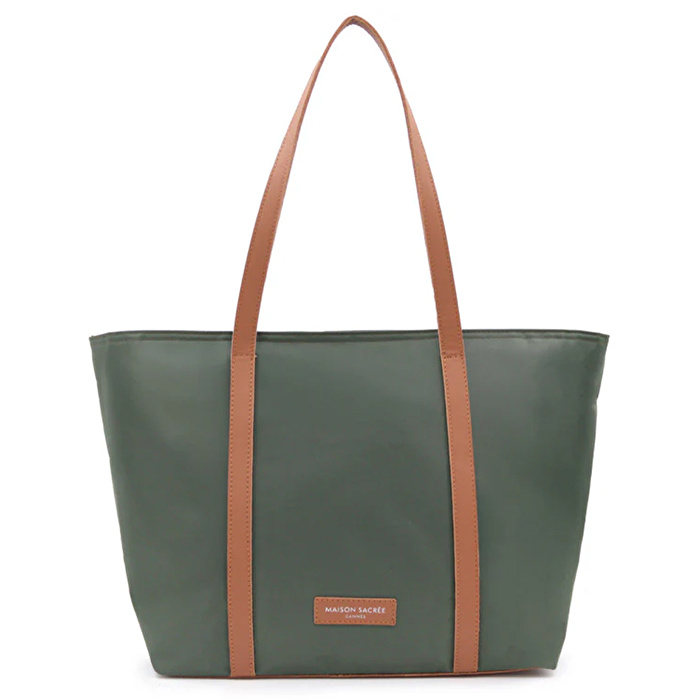 MAISON SACREE Croisette Urban Haki Large Kol Çantası