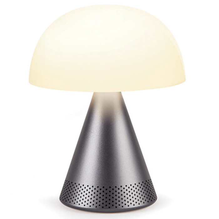 LEXON Mina Audio Led Lamba Metalik Gri