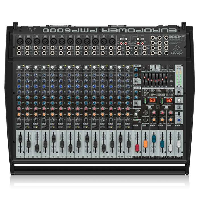 BEHRINGER EUROPOWER PMP6000 1600W 20 Kanal Power Mikser